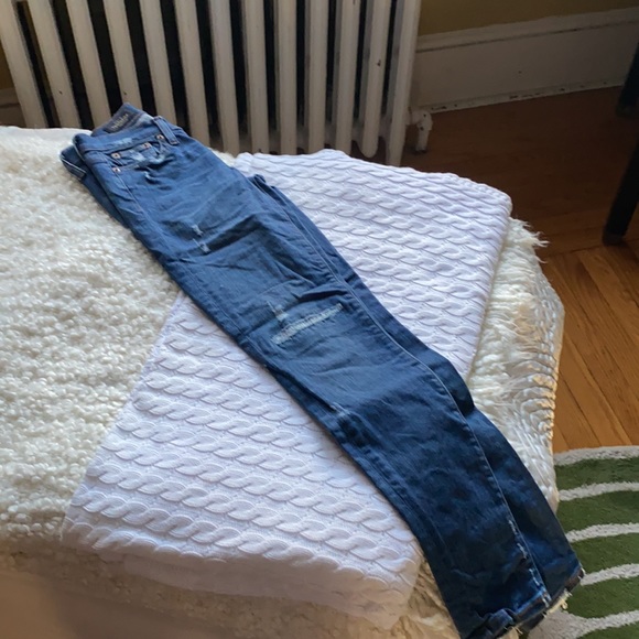 J.Crew distressed toothpick jeans - Picture 5 of 6